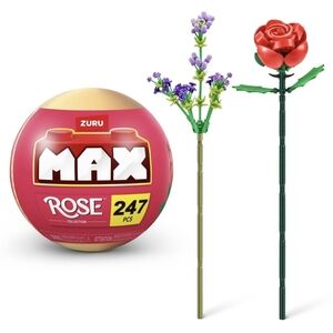 NEW ZURU MAX Premium Rose Collection - 247 Pcs - Building Brick Set
